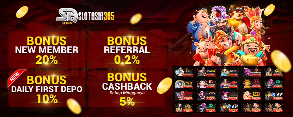 Bonus New member 20 % dan Redeopo 10%